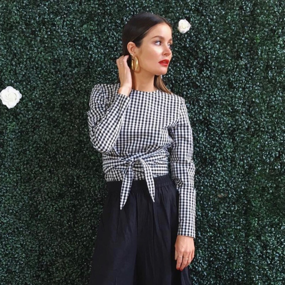 Fauxgerty Marcia Blouse (limited edition gingham!)